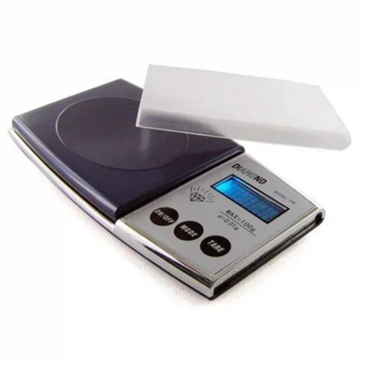 Ψηφιακή ζυγαριά τσέπης - Digital Scale Professional ασημί - Image 2