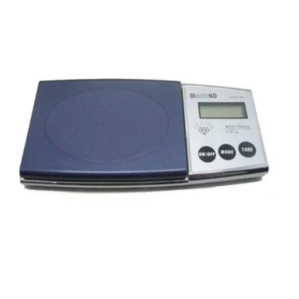 Μίνι ψηφιακή ζυγαριά τσέπης - Digital Scale Professional-Mini ασημί