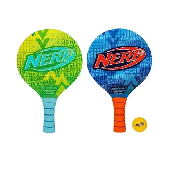 Nerf Sports 2 Ρακέτες με Μπαλάκι Paddle Ball 37x23cm ToyMarkt 913508 - 1 τμχ