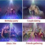 Νυχτερινός Γιορτινός Προβολέας με 12 Θέματα & Τηλεχειριστήριο 17352-24