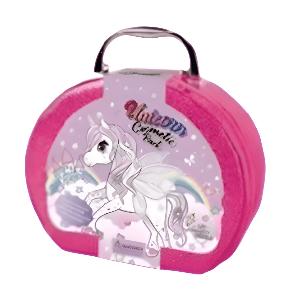 Παιδικό Βαλιτσάκι Μακιγιάζ Unicorn Cosmetic Pack 1692-A Φούξια