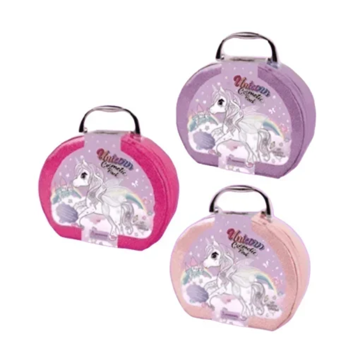 Παιδικό Βαλιτσάκι Μακιγιάζ Unicorn Cosmetic Pack 1692-A Ροζ