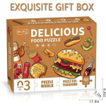 Παζλ 48τμχ 75x50cm Delicious Food Puzzle PE967