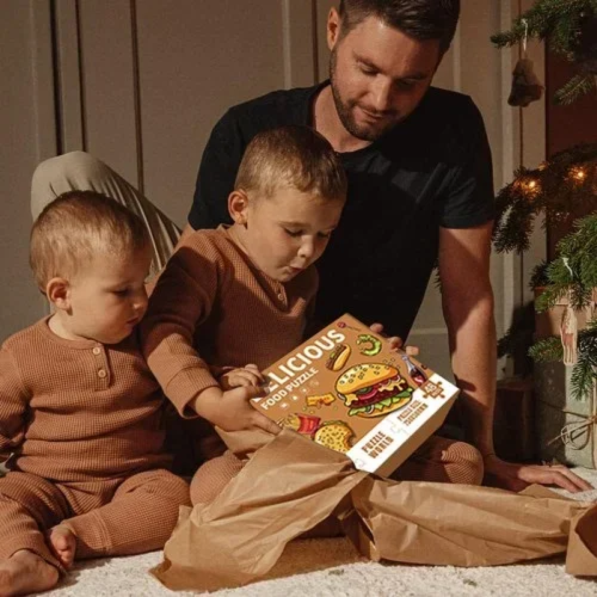 Παζλ 48τμχ 75x50cm Delicious Food Puzzle PE967