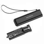Πολυχρηστική Θήκη με Σετ Αντάπτορες USB 4 σε 1 3A Micro, Type-C, Lightning, USB-A Borofone U36