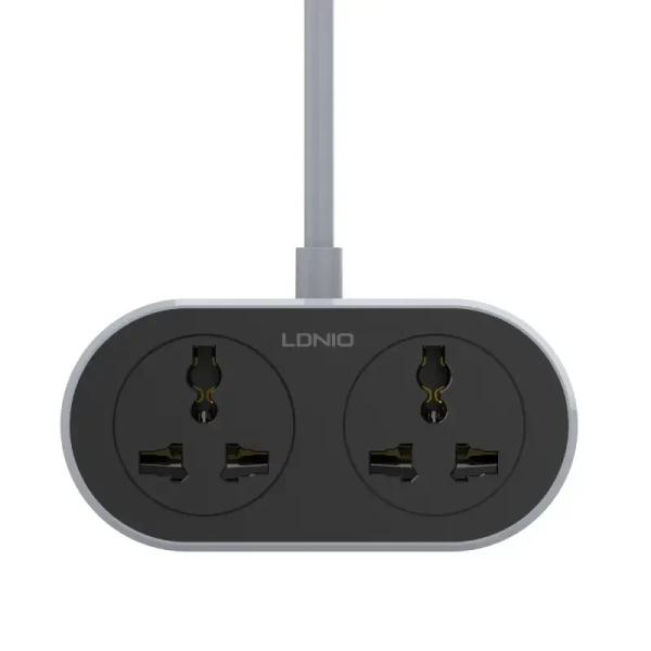 Πολύπριζο 2πλό AC Universal 5m 2500W LDNIO SC2018