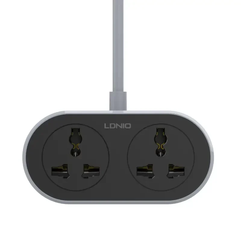 Πολύπριζο 2πλό AC Universal 5m 2500W LDNIO SC2018