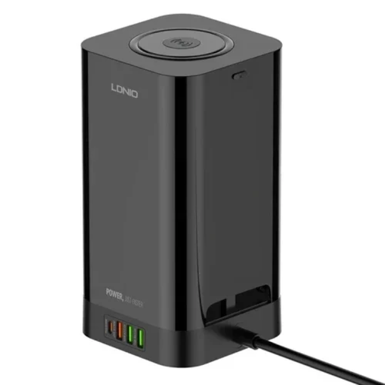 Πολύπριζο "Πύργος" με κάλυμμα 4πλό AC Universal 2500W LDNIO SEW4485