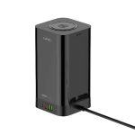 Πολύπριζο "Πύργος" με κάλυμμα 4πλό AC Universal 2500W LDNIO SEW4485