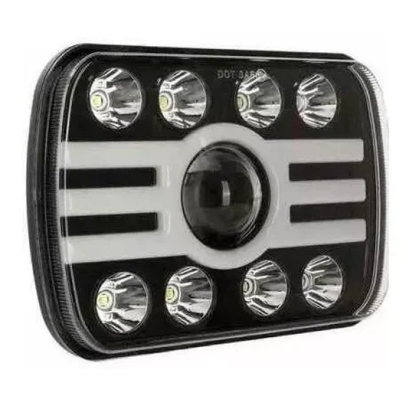 Αδιάβροχος προβολέας αυτοκινήτου LED 7 INCHES LED 60W