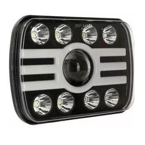 Αδιάβροχος Προβολέας Αυτοκινήτου Led 7 Inches Led 60W