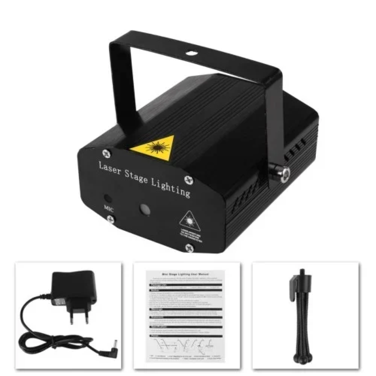 Προβολέας Μίνι Laser Stage – Φωτορυθμικό Andowl Q-JC21