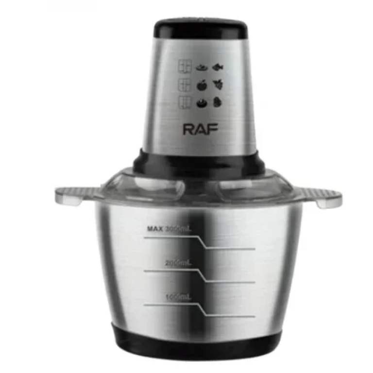 Raf R.7030 Ηλεκτρικός Πολυκόφτης 1000W 3L ασημί-μαύρο