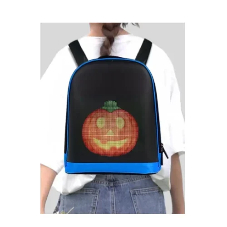 Σακίδιο LED Aδιάβροχο - Smart LED Backpack Μαύρο/Μπλε