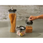 Σετ 5τμχ Δοχεία Αποθήκευσης Τροφίμων με Αεροστεγές Καπάκι Πλαστικό