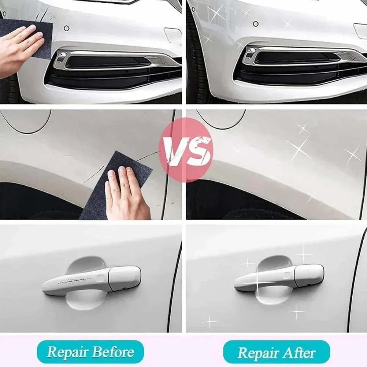 Σετ Αφαίρεσης Γρατσουνιών Αυτοκινήτου Nano Magic Scratch Repair
