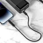 Σετ Αντάπτορες USB 6 σε 1 3A Micro, Type-C, Lightning, USB-A & Βάση Κινητού Hoco U114