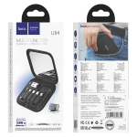 Σετ Αντάπτορες USB 6 σε 1 3A Micro, Type-C, Lightning, USB-A & Βάση Κινητού Hoco U114