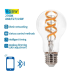 Smart Λάμπα Νήματος LED A60 E27 4.9W Aigostar