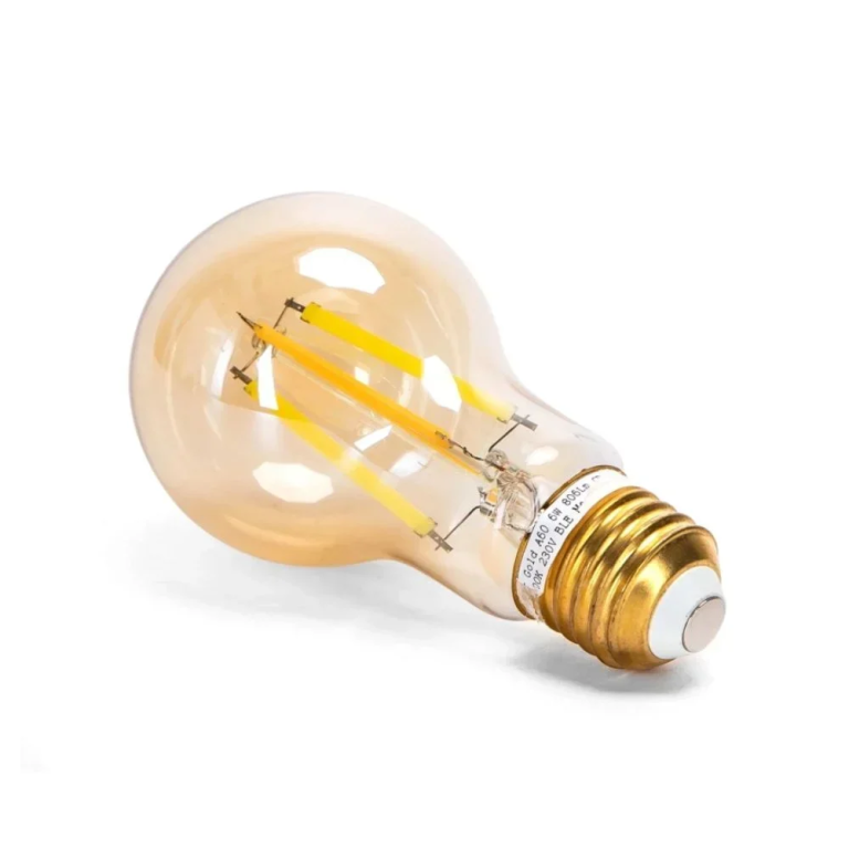 Smart Λάμπα Νήματος LED A60 E27 6W Aigostar Χρυσό