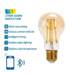Smart Λάμπα Νήματος LED A60 E27 6W Aigostar Χρυσό