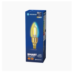 Smart Λάμπα Νήματος LED C35 E14 4.5W Aigostar Χρυσό