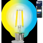 Smart Λάμπα Νήματος LED G80 E27 6W Aigostar