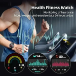Smartwatch με οθόνη αφής HD 1,45'' Awei WH1 Pro