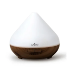 Συσκευή Αρωματοθεραπείας και Υγραντήρας με RGB LED Φωτισμό 300ml Anjou Dark Wood