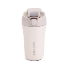 Θερμός – ποτήρι με καλαμάκι 400ml JB-4020 λευκό