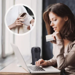 Θερμός – ποτήρι με καλαμάκι 400ml JB-4020 μαύρο - Image 4