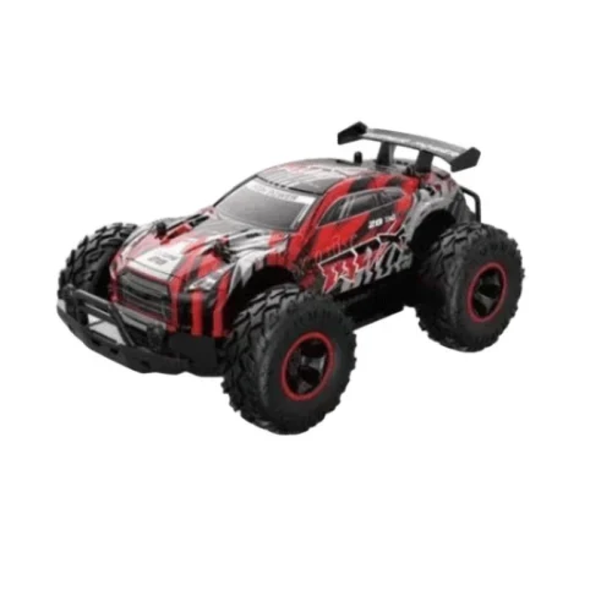 Τηλεκατευθυνόμενο Αυτοκίνητο Off Road 27MHz με Φώτα & Χειριστήριο - Κόκκινο