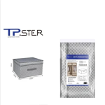 Tpster 29497 Υφασμάτινο Κουτί Αποθήκευσης Mε Καπάκι 70x40x30cm