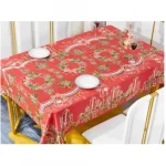 Τραπεζομάντηλο με Χριστουγεννιάτικο θέμα 137x300cm Κόκκινο CB-8364F-BR