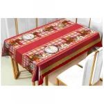 Τραπεζομάντηλο με Χριστουγεννιάτικο θέμα 137x300cm Κόκκινο SD-101C