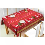Τραπεζομάντηλο με Χριστουγεννιάτικο θέμα 137x300cm Κόκκινο SD-104A