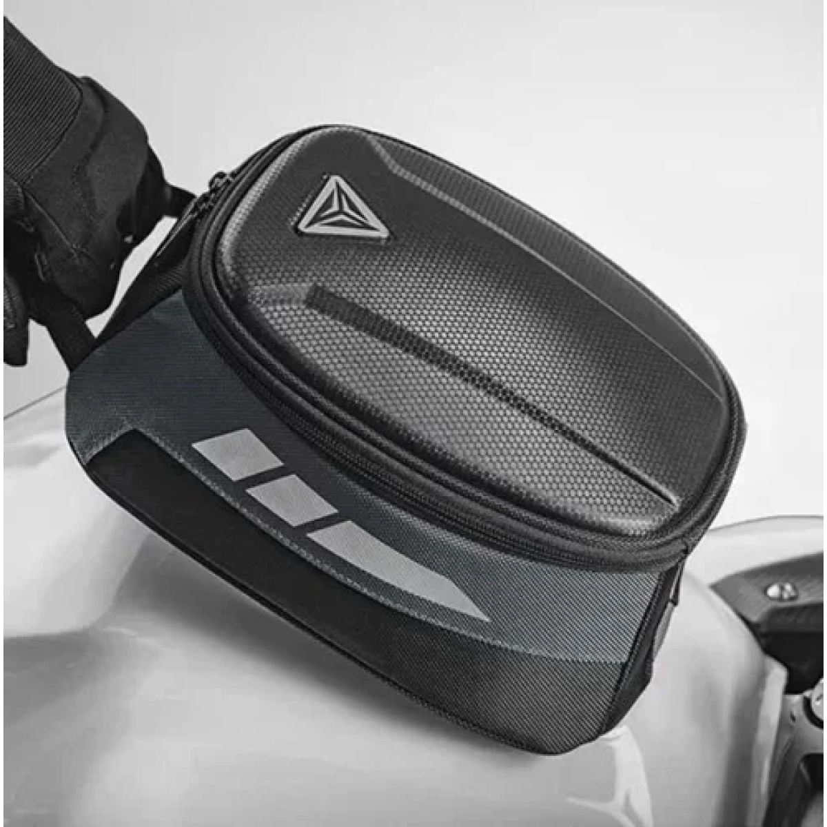 Τσάντα ρεζερβουάρ μοτοσυκλέτας - Fuel Tank Bag MB1 Motowolf μαύρο - Image 4