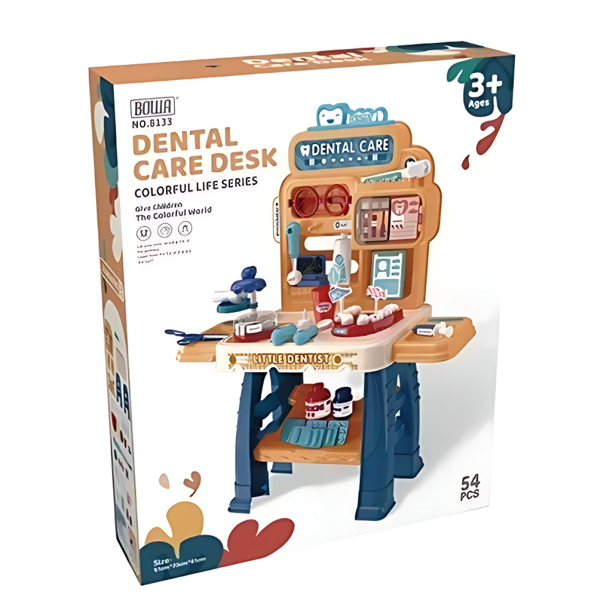 Παιδικός Πάγκος Οδοντιάτρου με Αξεσουάρ – Εκπαιδευτικό Παιχνίδι Ρόλων 005.8133