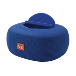 V8 Ασύρματο Φορητό Ηχείο Bluetooth 8W με Ραδιόφωνο Μπλε