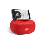 V8 Ασύρματο Φορητό Ηχείο Bluetooth 8W με Ραδιόφωνο Κόκκινο