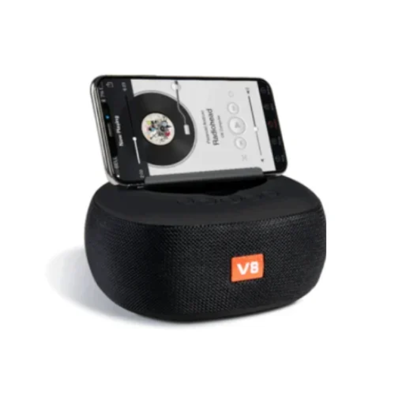 V8 Ασύρματο Φορητό Ηχείο Bluetooth 8W με Ραδιόφωνο Μαύρο