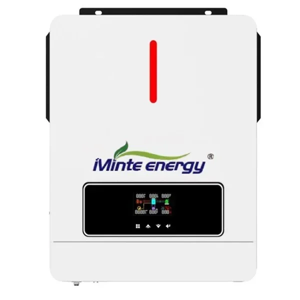 Υβριδικός Ηλιακός Μετατροπέας 6.2KW - Ηλιακός Φορτιστής 48V DC 120A με ενσωματωμένο WiFi Minte Energy MT-12