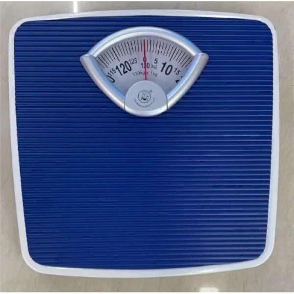 Ζυγαριά Μπάνιου Αναλογική έως 130kg - Μπλε
