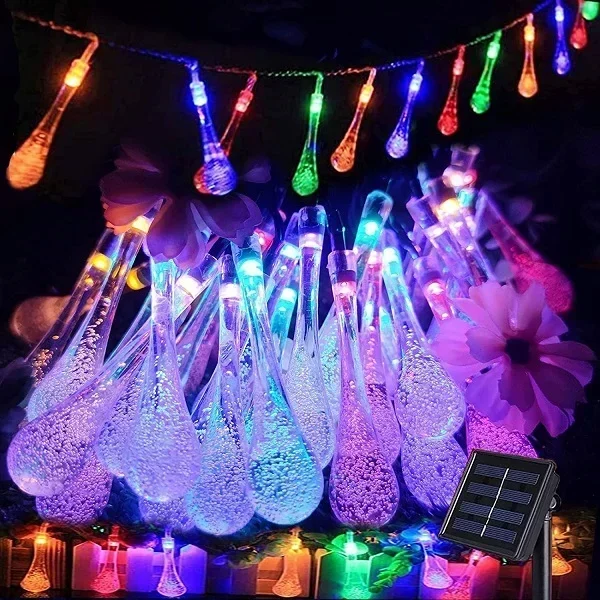 20 Λαμπάκια LED Ηλιακά σε Σειρά 5m RGB AB-TY149 Aerbes