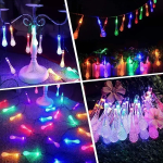 20 Λαμπάκια LED Ηλιακά σε Σειρά 5m RGB AB-TY149 Aerbes