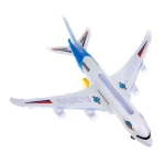 Αεροπλάνο A380 Airbus με Φως, Ήχο, Κίνηση 3+ W258-1 Mπλε