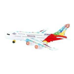 Αεροπλάνο A380 Airbus με Φως, Ήχο, Κίνηση 3+ W258-1 Κόκκινο