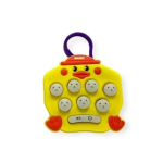 Αγχολυτικό Παιχνίδι Χειρός Μπρελόκ Fidget Pop It 10197-64 Παπάκι Κίτρινο