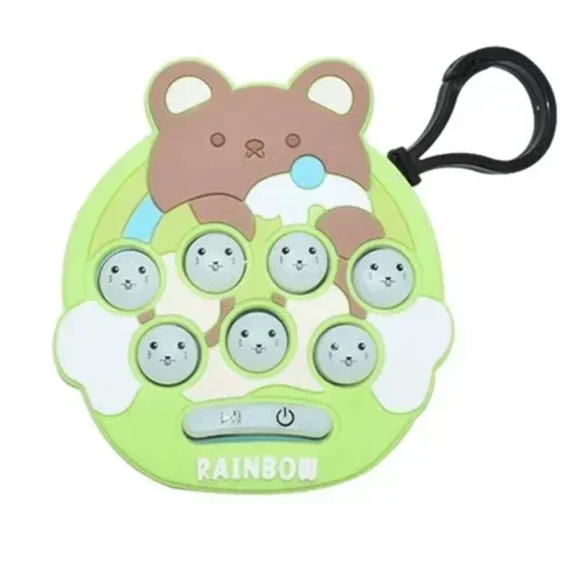 Αγχολυτικό Παιχνίδι Χειρός Μπρελόκ Fidget Pop It 10197-64 Αρκουδάκι ...