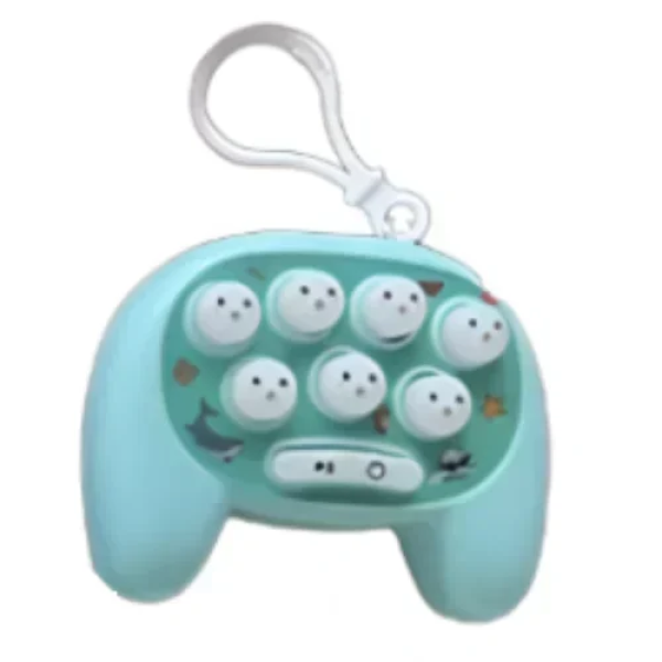 Αγχολυτικό Παιχνίδι Χειρός Μπρελόκ Fidget Pop It Joystick 10197-65 Μπλε/Λευκό
